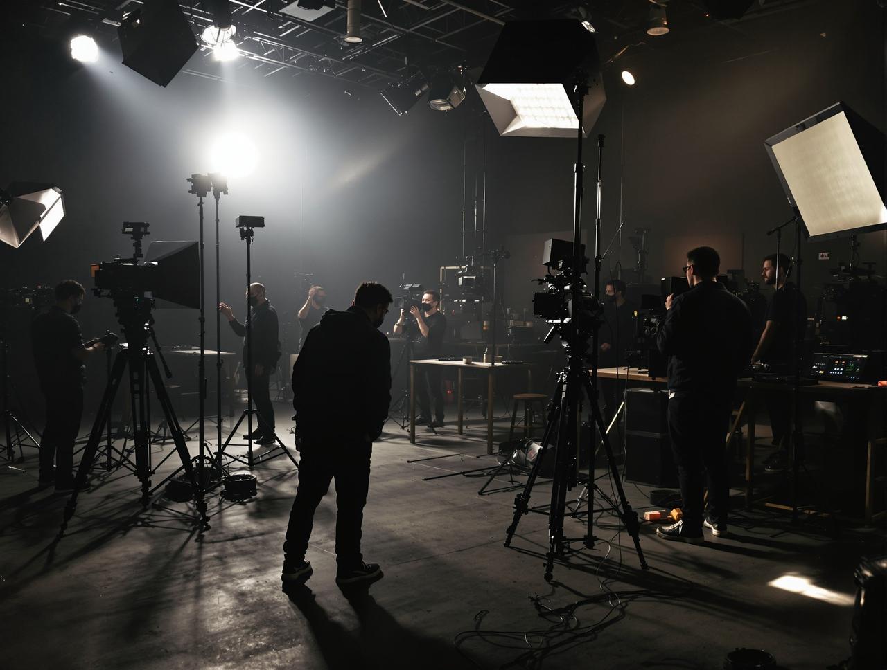 色视频制作现场